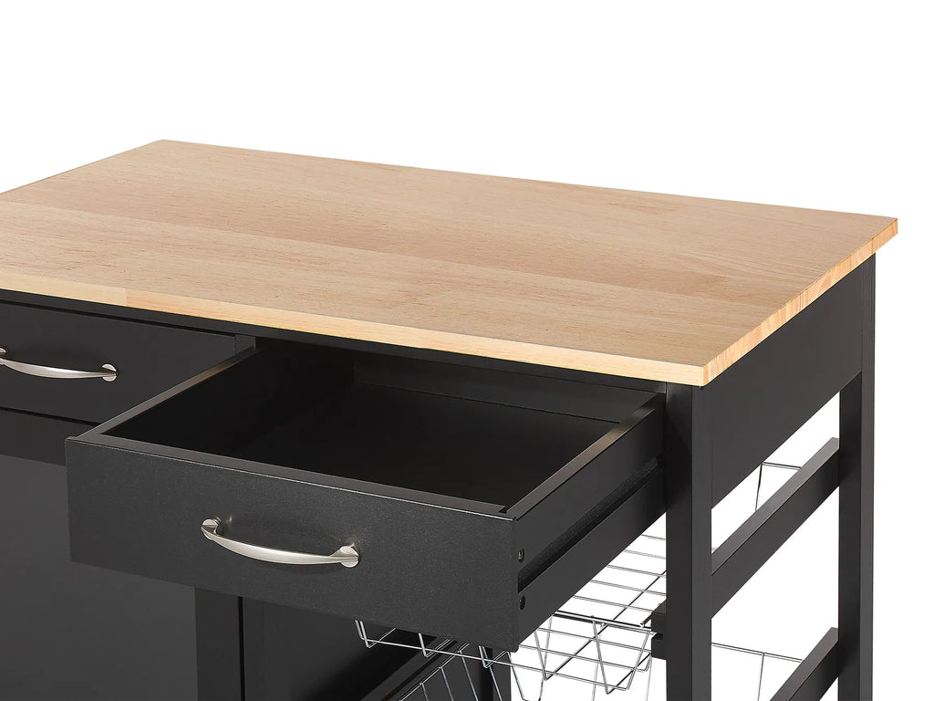 Kitchen Trolley BOVES Black