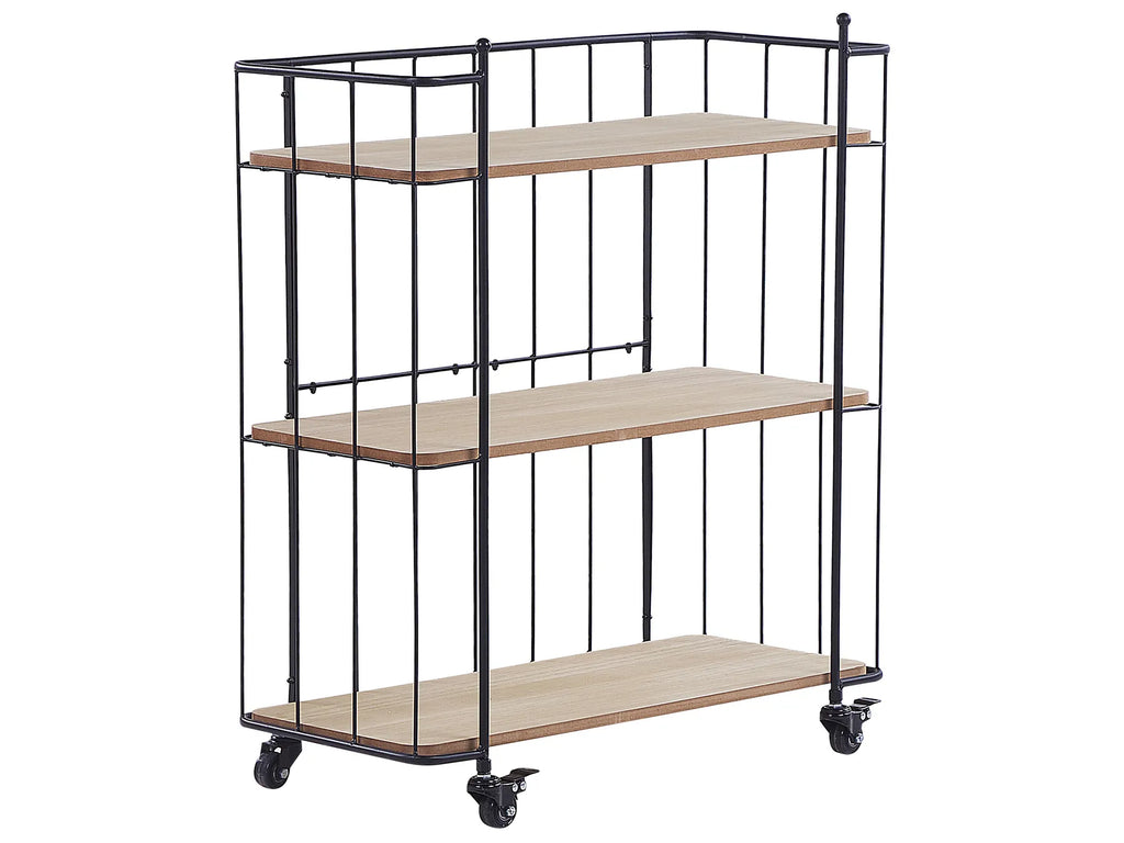 Kitchen Trolley GABBS Metal Black