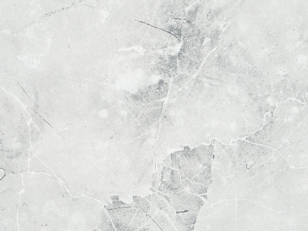 Dining Table White Marble 120/150 cm 80 cm