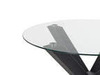 Dining Table OTIUM Black 100 cm 100 cm