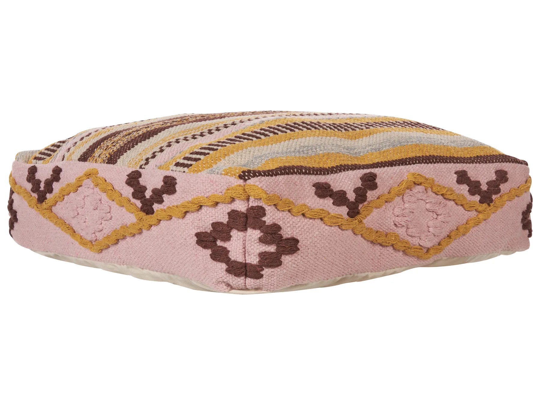 Pouffe MAPLE Cotton Multicolour