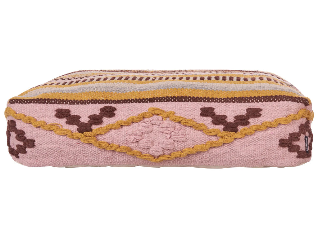 Pouffe MAPLE Cotton Multicolour