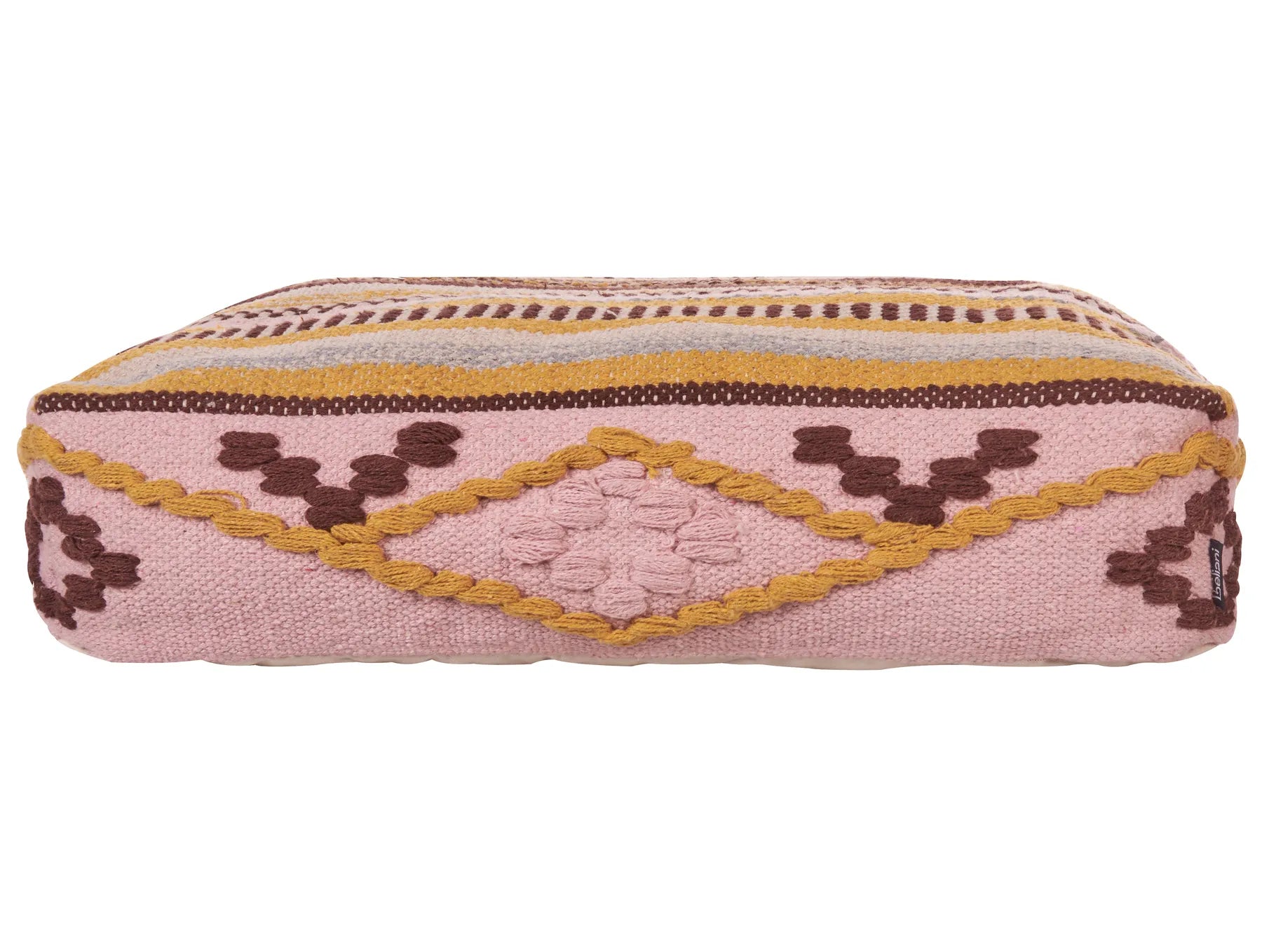 Pouffe MAPLE Cotton Multicolour