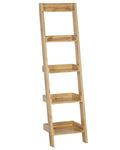 5 Tier Shelving Unit MOBILE DUO 169 cm Light Brown