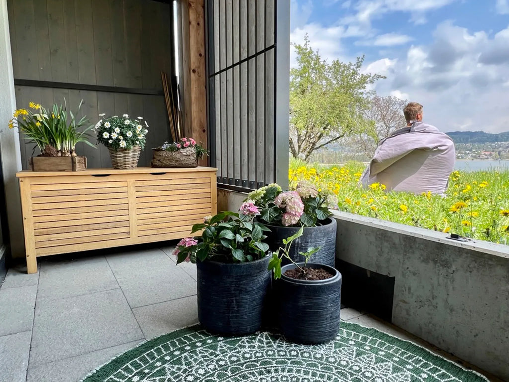 Bean Bag 300 L FUZZY 140 cm 180 cm Light Grey