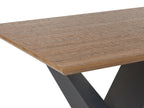 Dining Table SINTRA Dark Brown 200 cm 100 cm