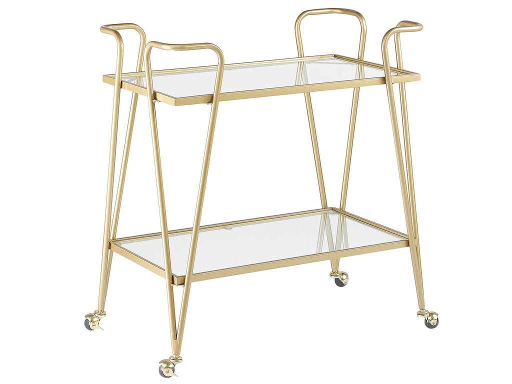 Kitchen Trolley NOTI Metal Gold