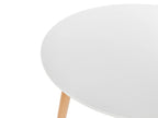 Dining Table BOMA White 80 cm 80 cm