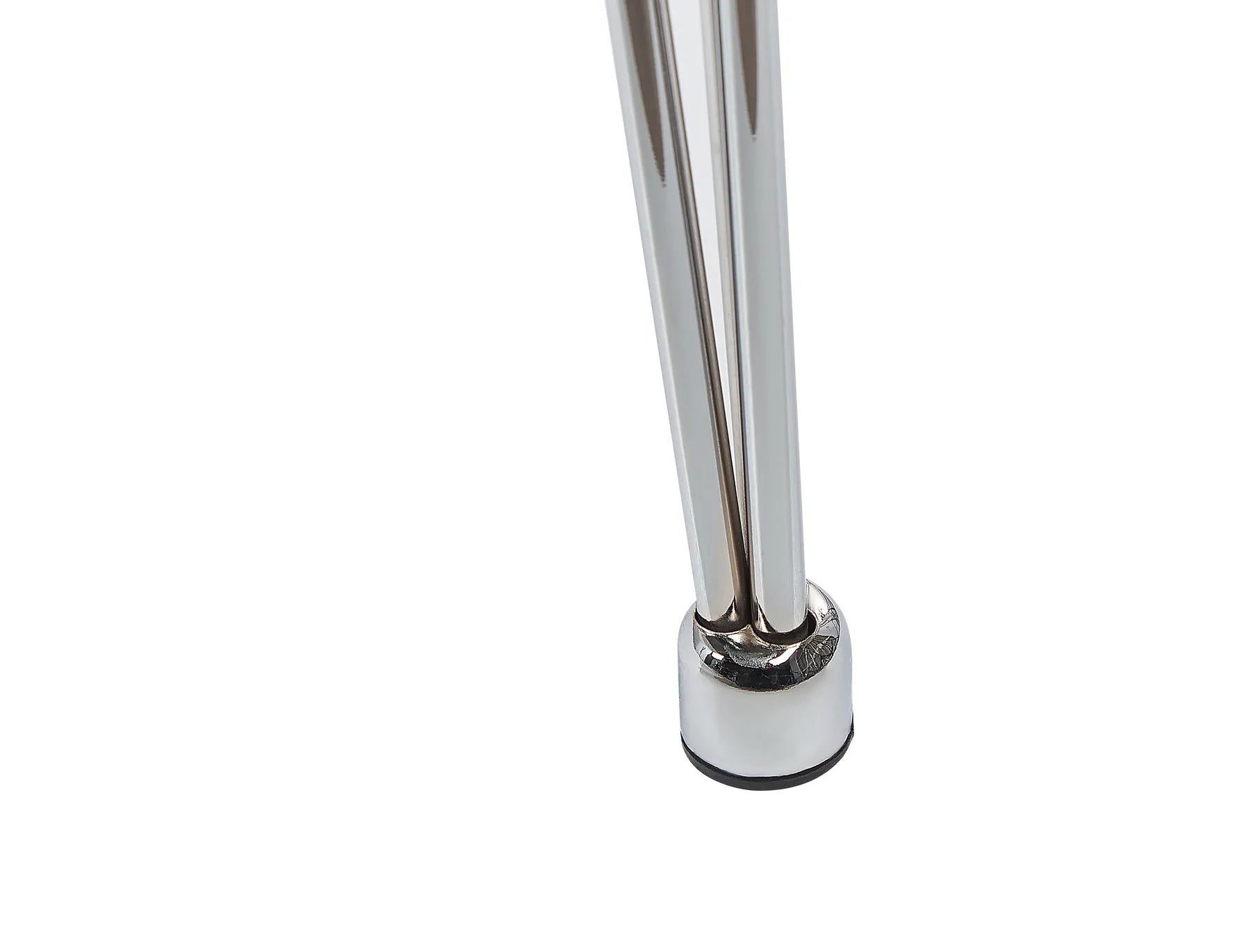 Dining Table WINSTON Silver 120 cm 70 cm Tempered Glass