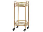 Kitchen Trolley FARLEY Metal Gold