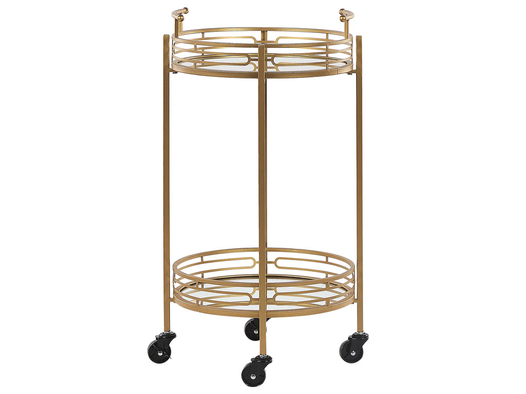 Kitchen Trolley FARLEY Metal Gold