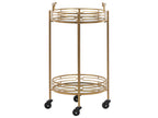Kitchen Trolley FARLEY Metal Gold