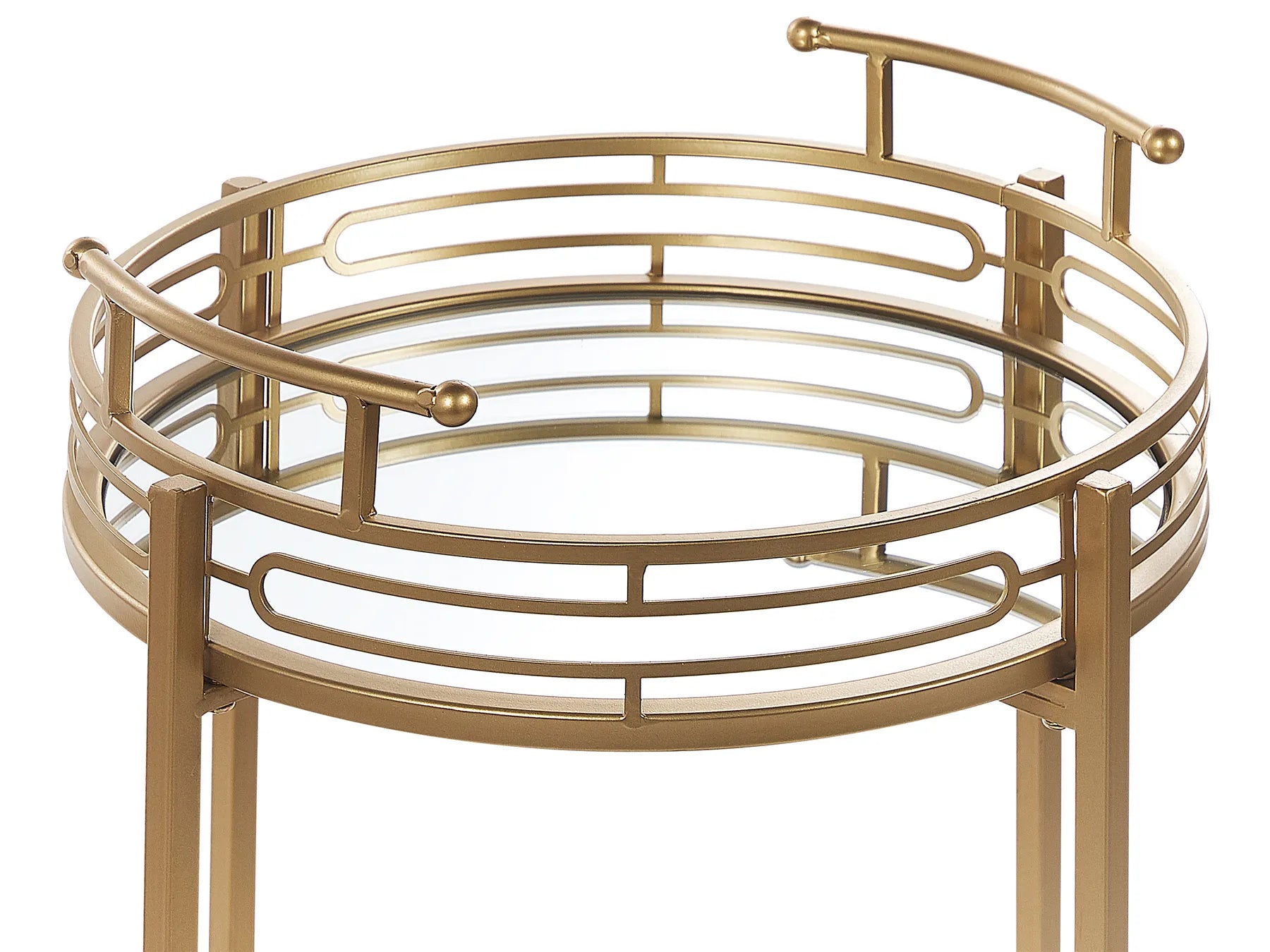 Kitchen Trolley FARLEY Metal Gold