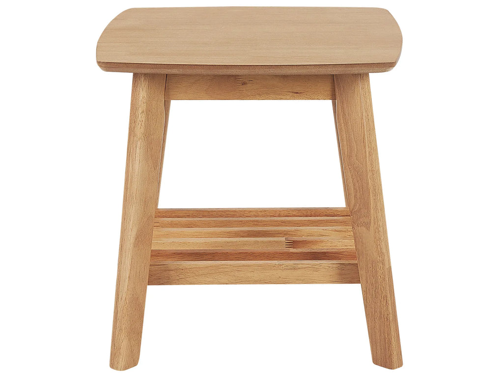 Side Table TULARE Wood Light Brown