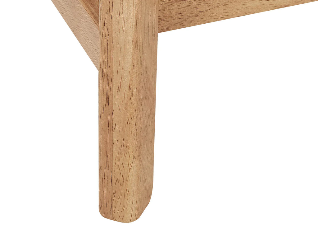 Side Table TULARE Wood Light Brown