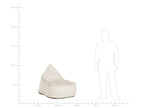 Bean Bag 200 L DROP 63 cm 75 cm Light Beige