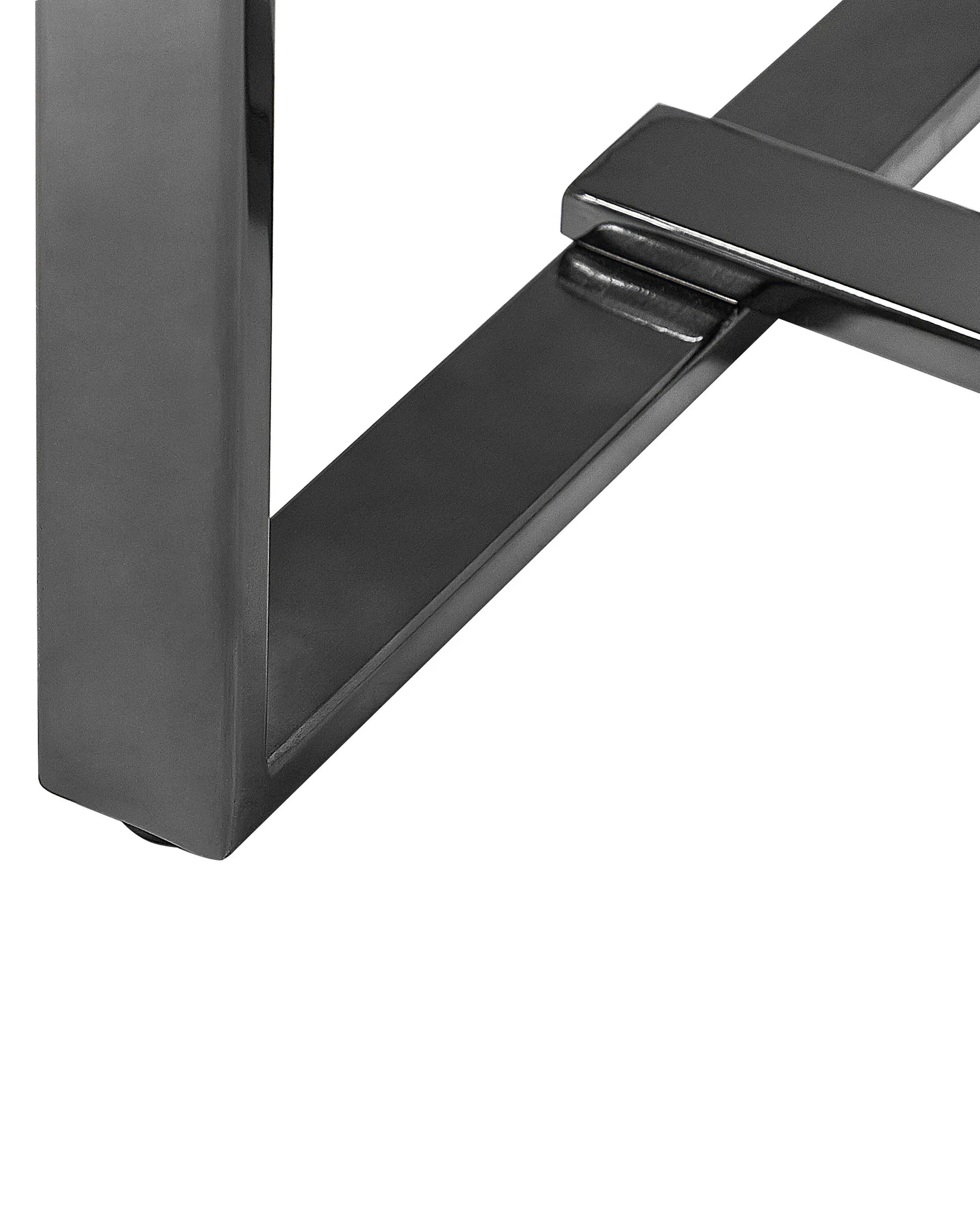 Console Table PLANO Tempered Glass White Marble