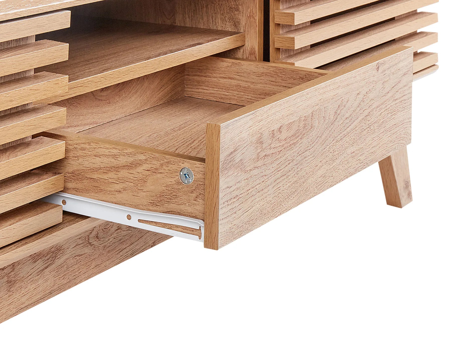 TV Stand DETROIT II Light Brown