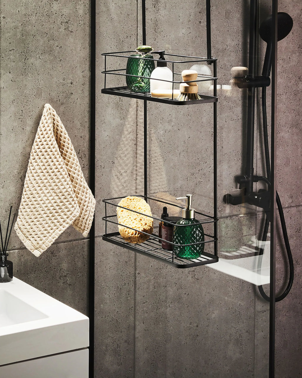 Hanging Shelf TAYASU Metal Black