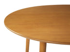 Dining Table RADAN Light Brown 110 cm 110 cm