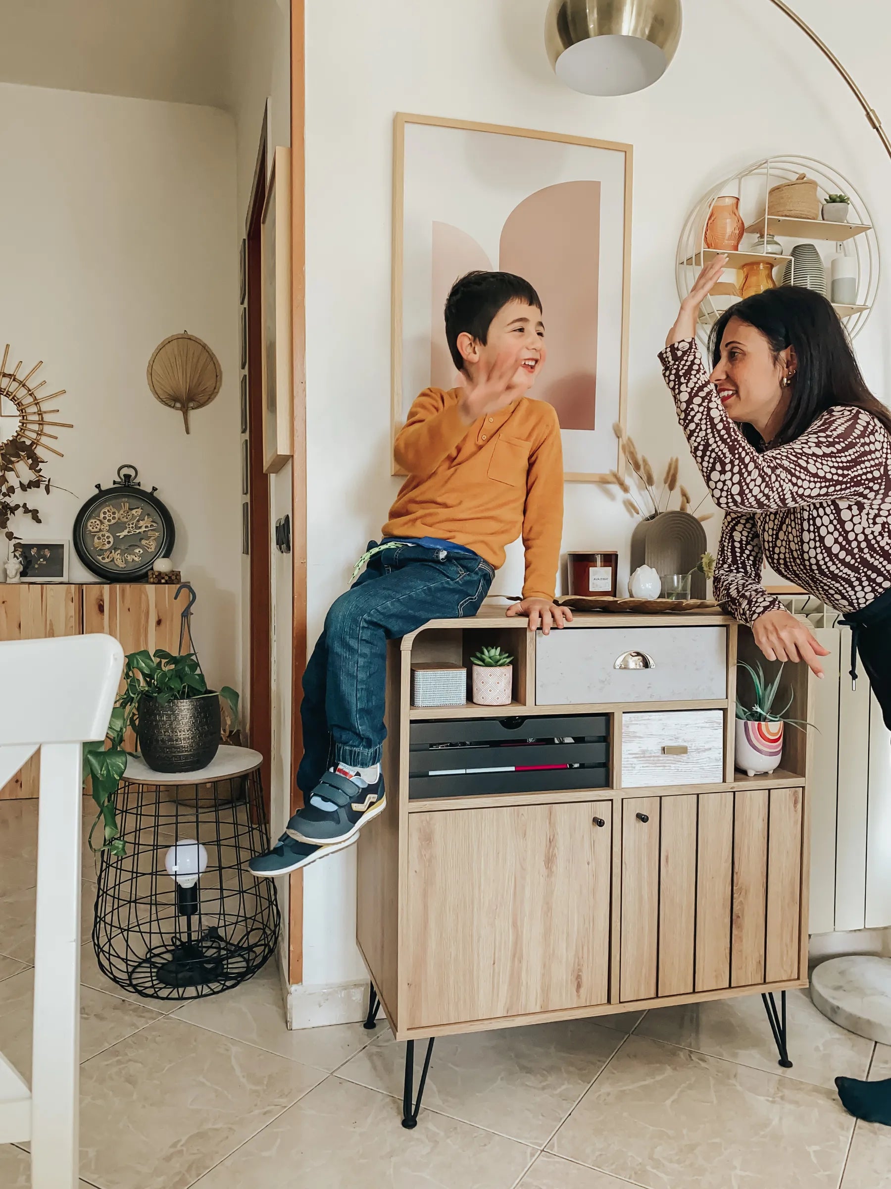 Sideboard KYLE Light Brown