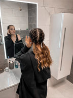 Bathroom Wall Mounted Cabinet MATARO 40 cm White