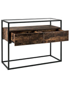 Console Table MAUK Dark Brown