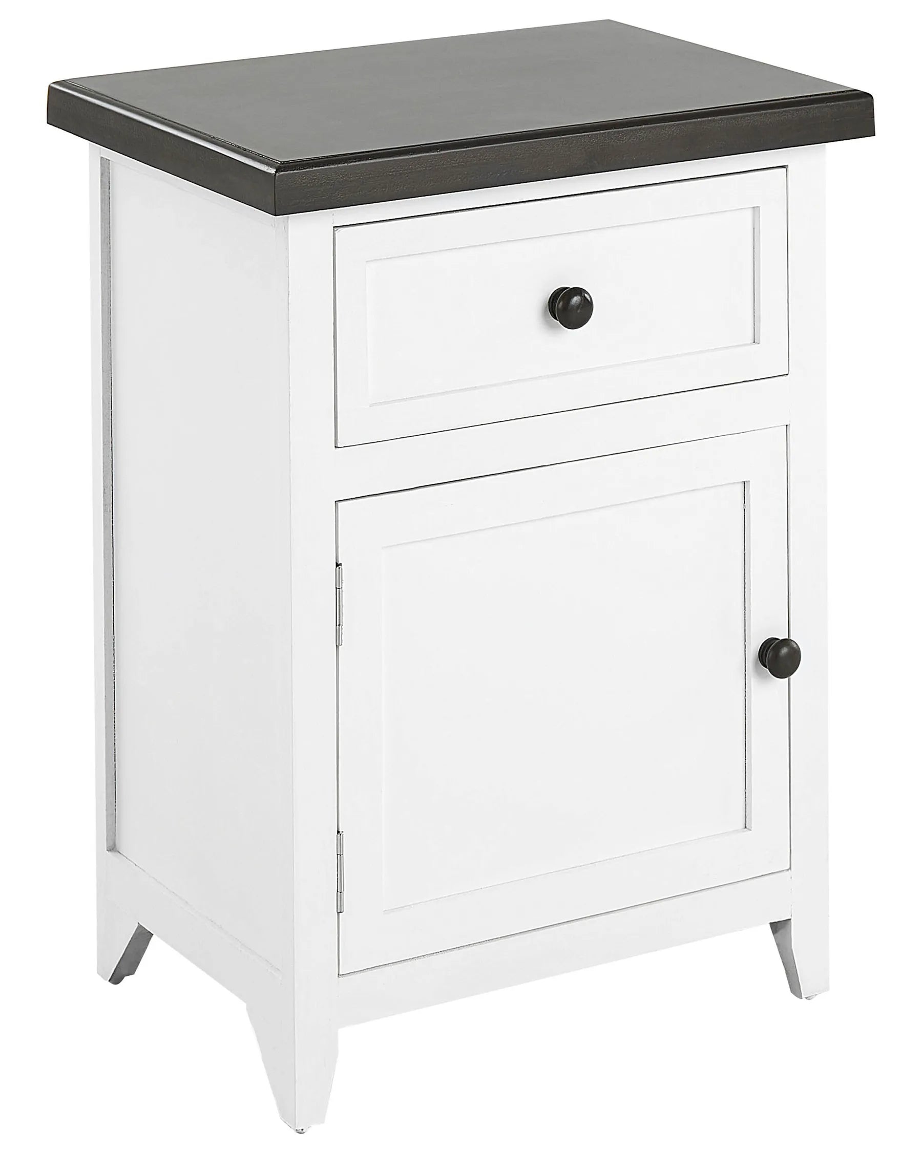 1 Drawer Bedside Table LAYOLA White