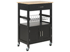 Kitchen Trolley LUGO Black