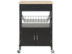 Kitchen Trolley LUGO Black