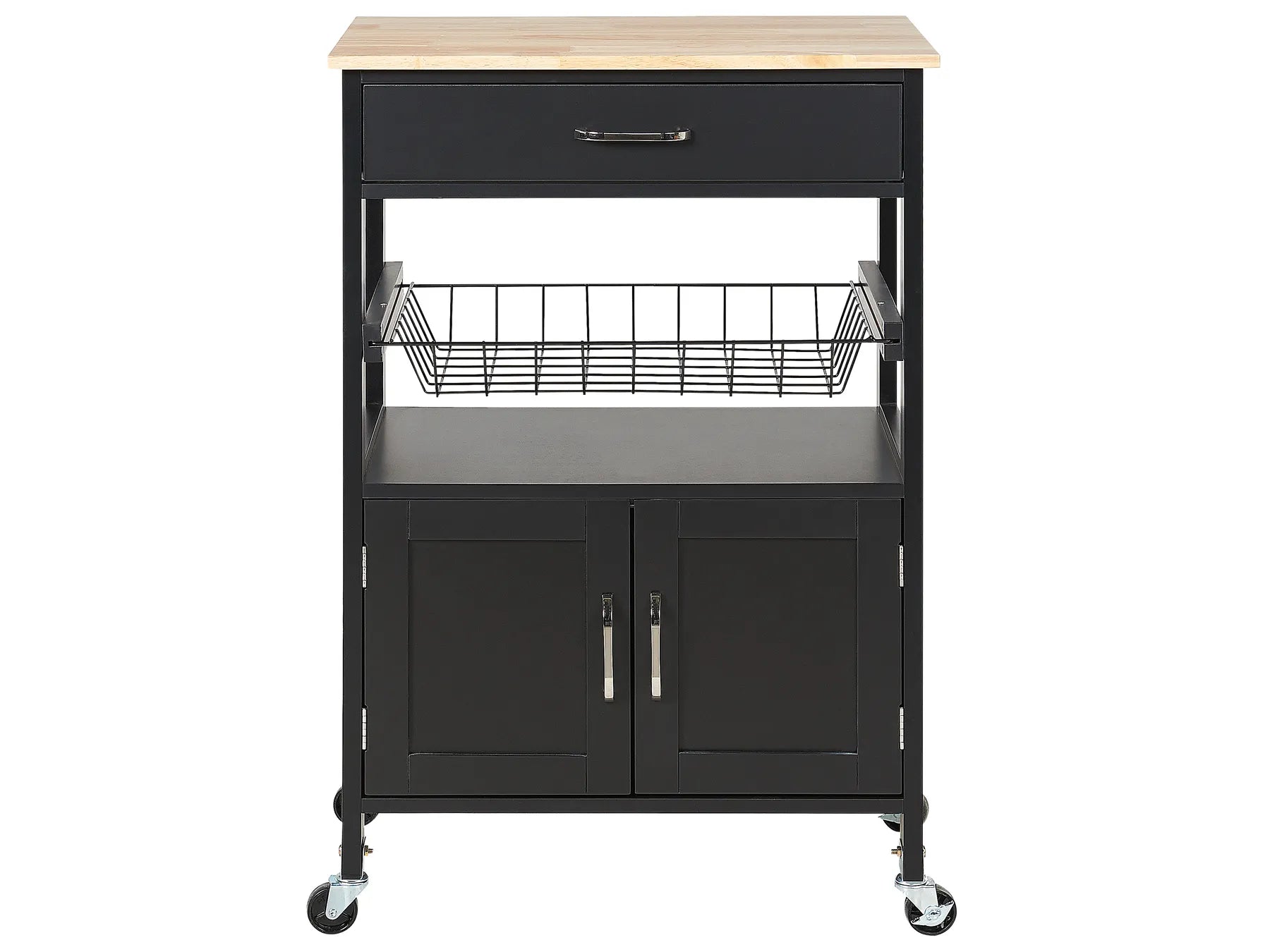 Kitchen Trolley LUGO Black