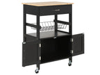 Kitchen Trolley LUGO Black