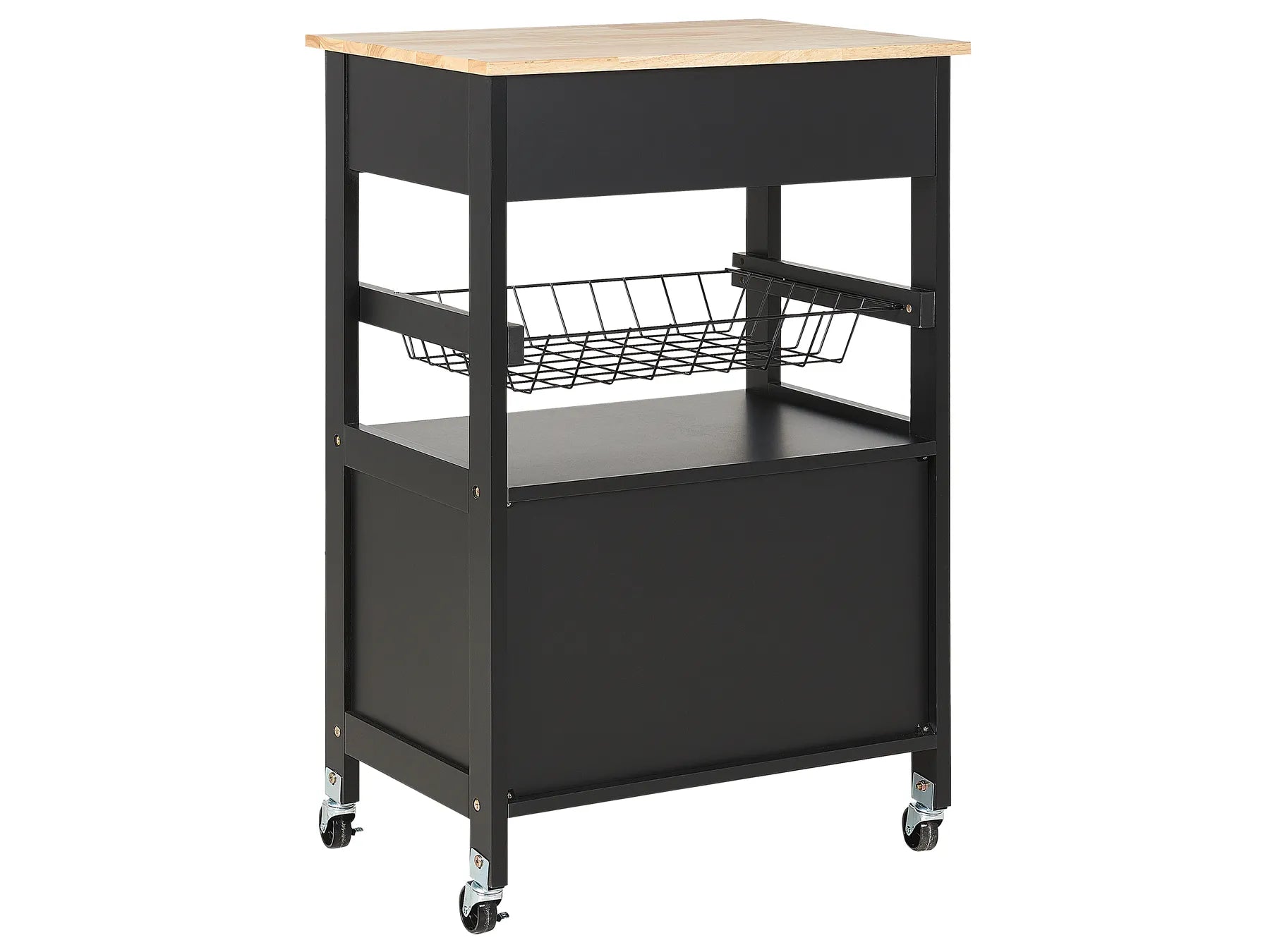 Kitchen Trolley LUGO Black