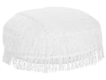 Pouffe OULAD Cotton White
