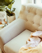 Armchair MOTALA Fabric Beige