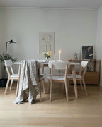Dining Table SANTOS White 150 cm 90 cm
