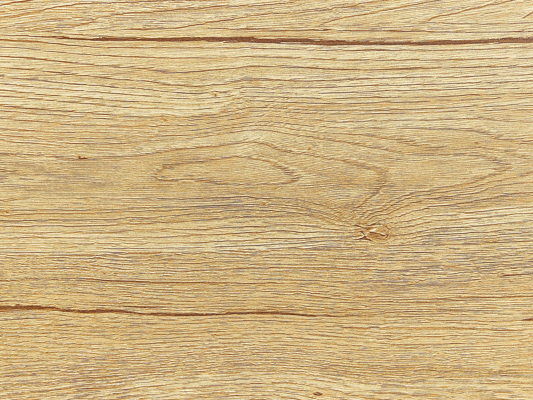 Kitchen Trolley HULLET Metal Light Brown