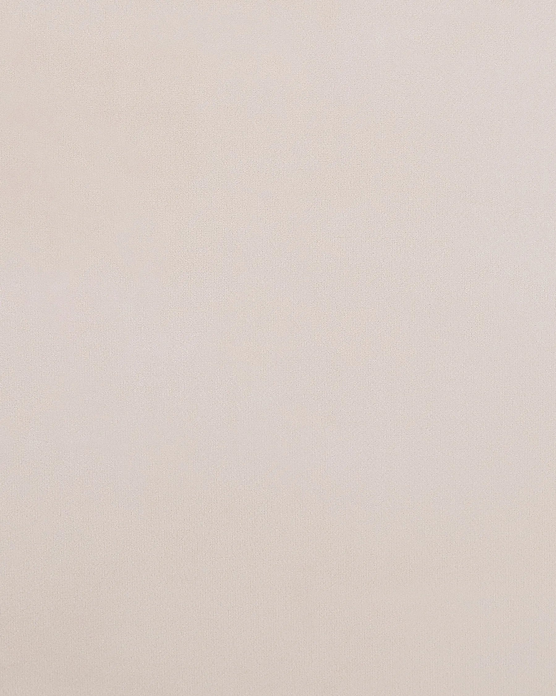 1 Drawer Bedside Table FLAYAT Velvet Light Beige