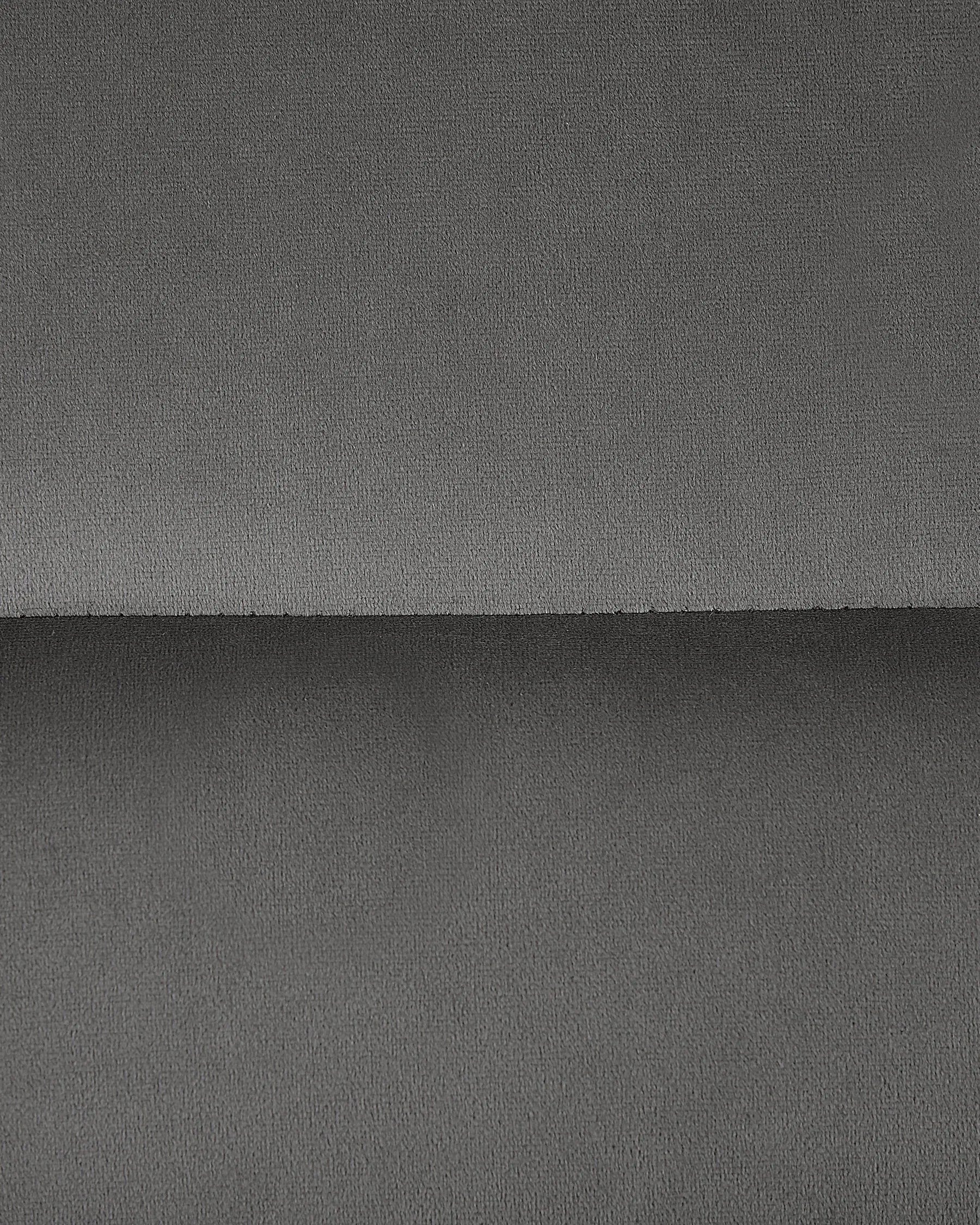 Electric Recliner Chair BERGEN With Footrest LED Velvet Dark Grey