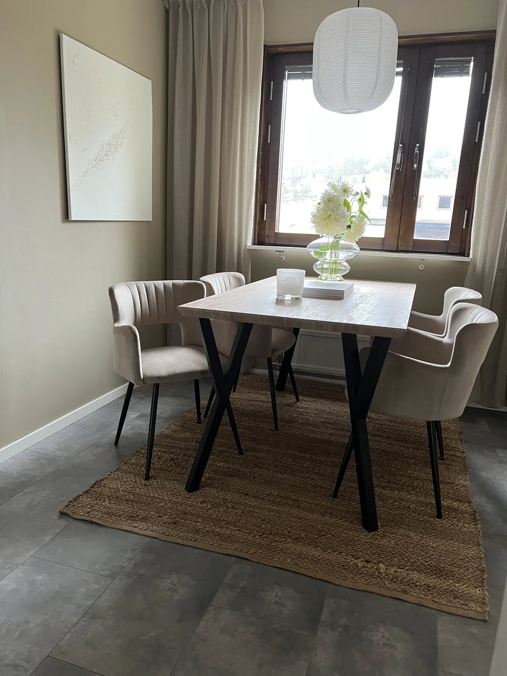 Dining Table BRAVO Light Brown 140 cm 80 cm