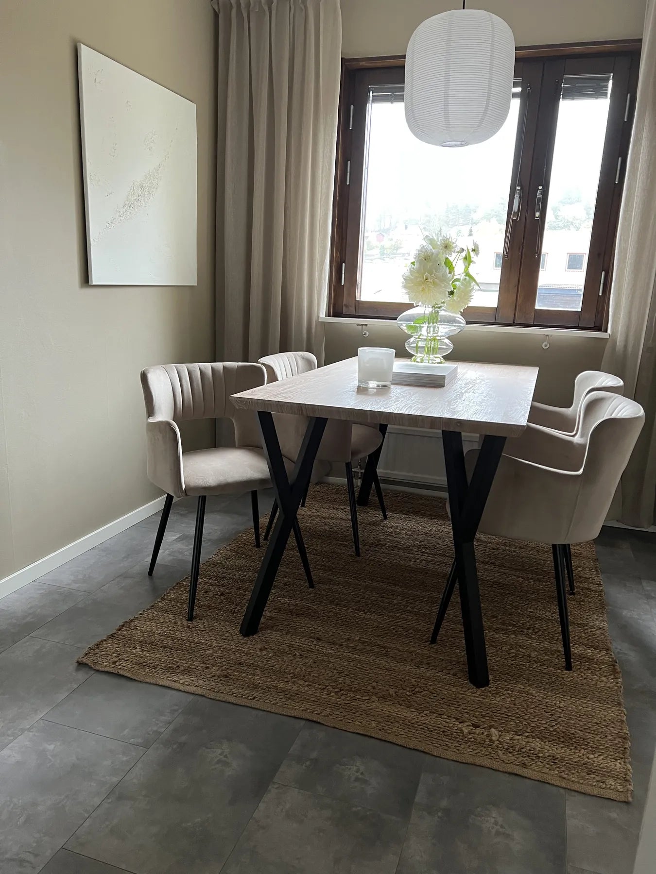 Dining Table BRAVO Light Brown 140 cm 80 cm