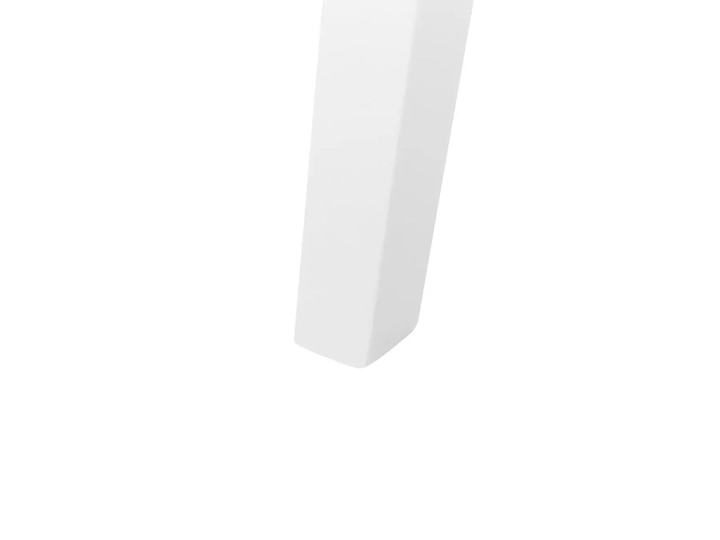 Dining Table Brown/ White 150 cm 90 cm