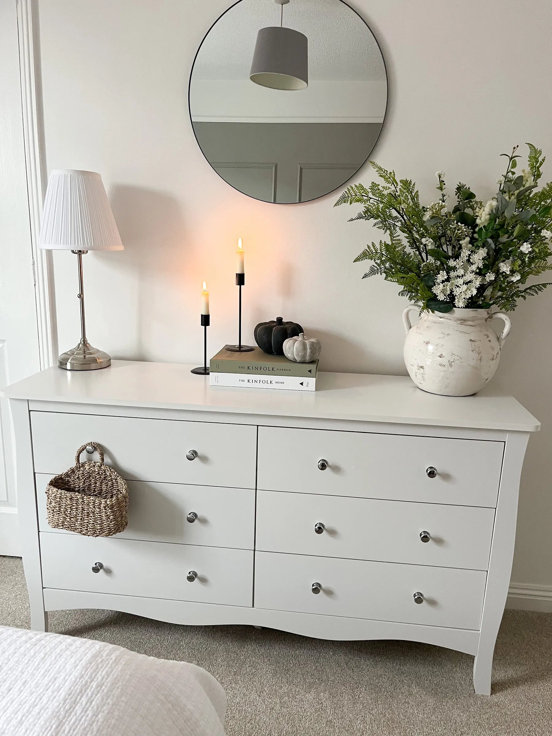 6 Drawer Chest WINCHESTER White