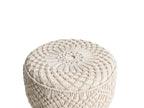 Footstool MANZAI Cotton Beige