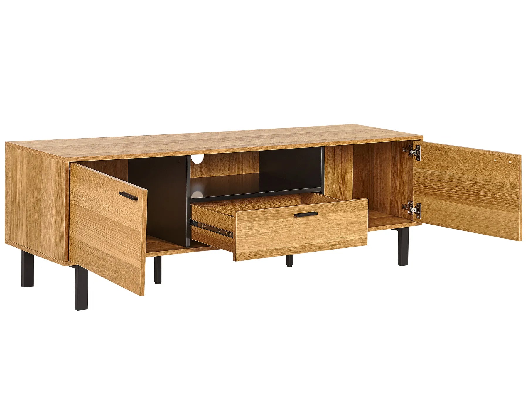 TV Stand CLAREMONT Light Brown