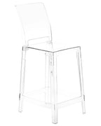 Set of 2 Bar Chairs WELLINGTON Transparent