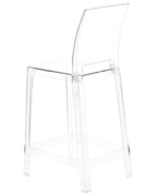 Set of 2 Bar Chairs WELLINGTON Transparent