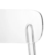 Set of 2 Dining Chairs COVINGTON Transparent