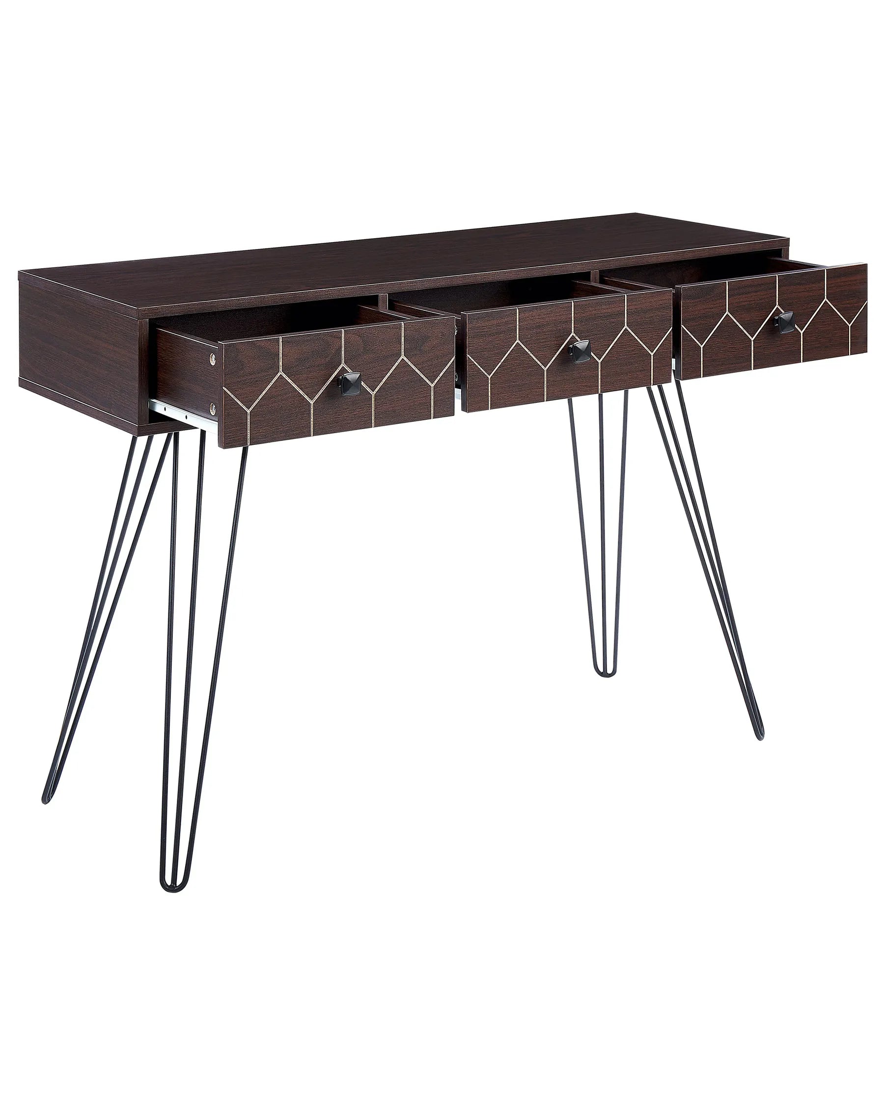Console Table MALSALA Dark Brown