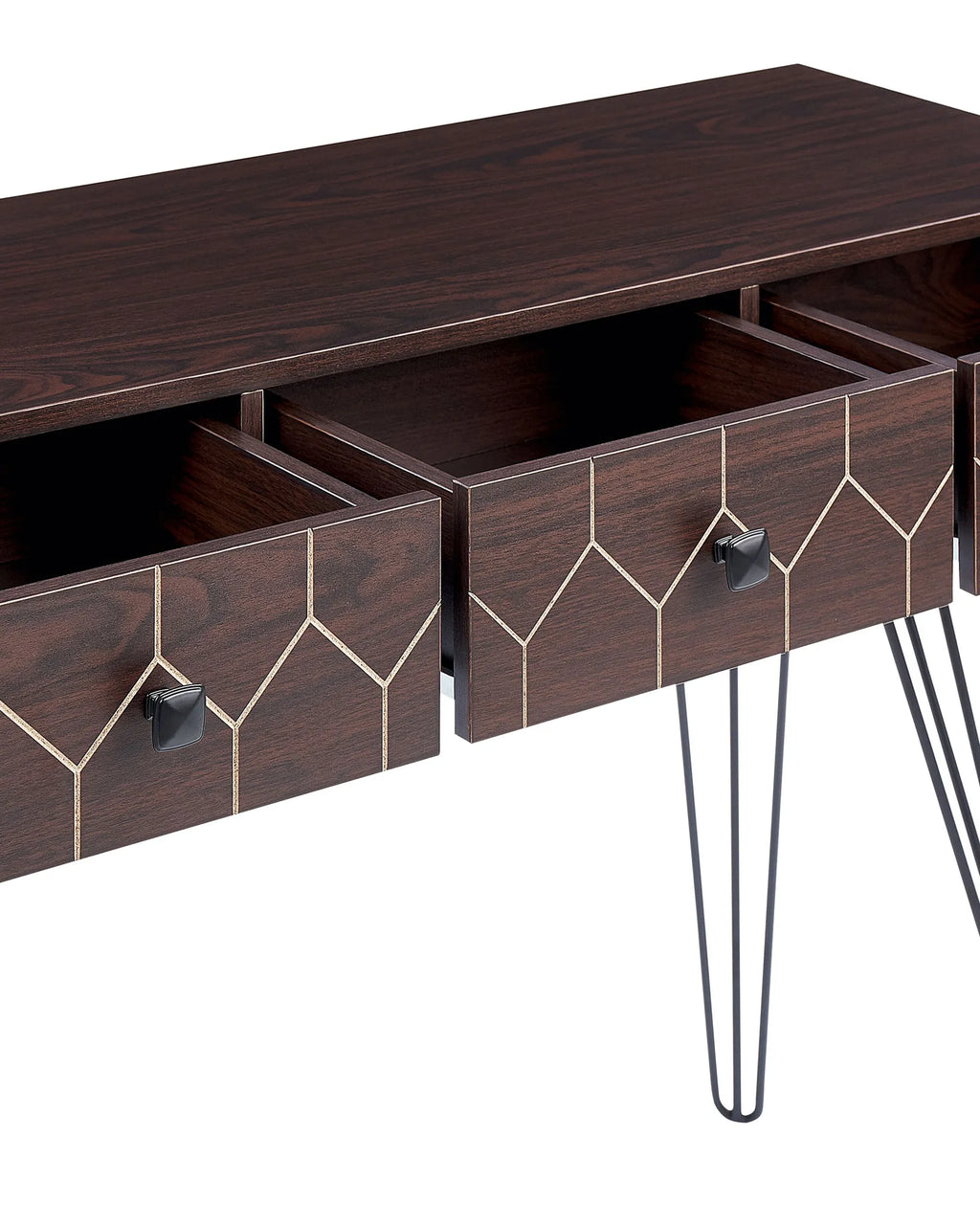 Console Table MALSALA Dark Brown